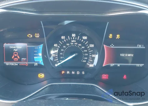 2017 Ford Fusion Se z USA, uszkodzony, nr VIN 3FA6P0HD8HR334520